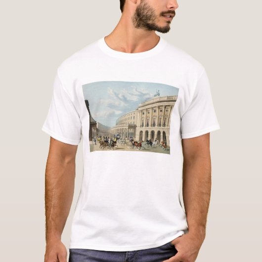 象限儀、Piccadilly Circuからの摂政の任にある通り、 Tシャツ (正面)