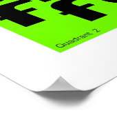 象限2 ポスター (角)