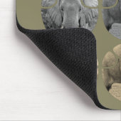 象音 |セピアBWカラー マウスパッド (コーナー)