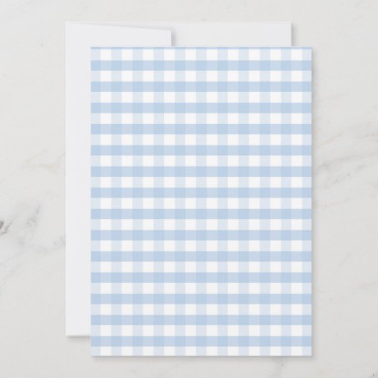 象飛行機アドベンチャーオーボーイベビーシャワー 招待状 (裏面)