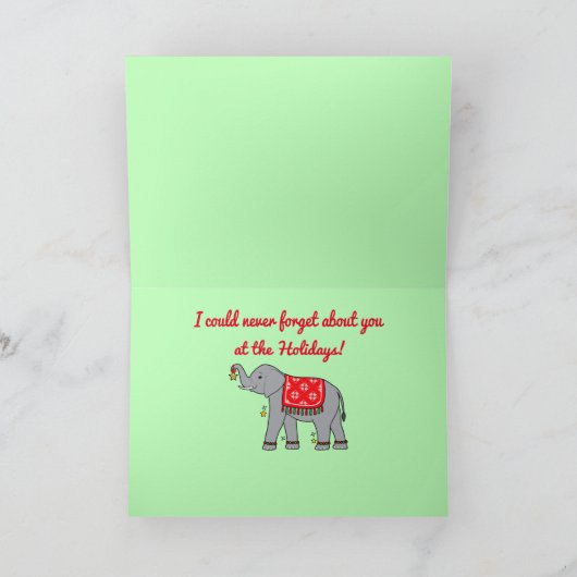 象飾の祭日 シーズンカード (内部)