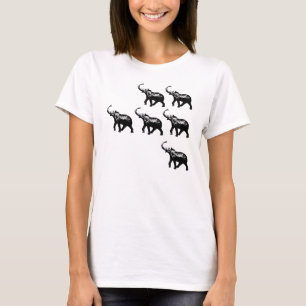 象1頭象2頭……カクールウト Tシャツ