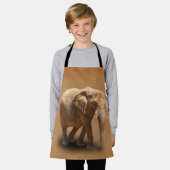 象 エプロン (着用した状態)