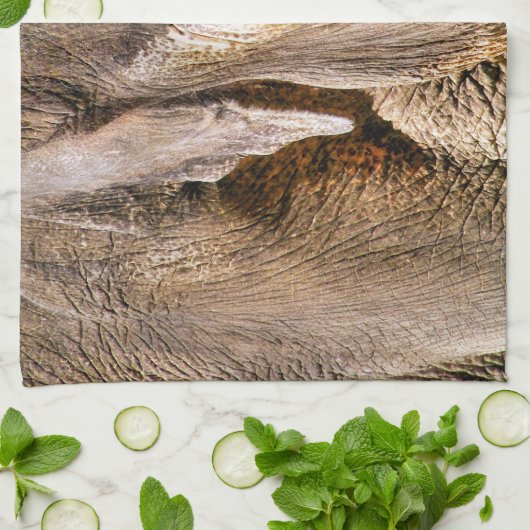 象 キッチンタオル (折り畳み)