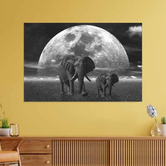 象 キャンバスプリント (インサイチュ (リビング))