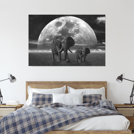 象 キャンバスプリント (インサイチュ (寝室))