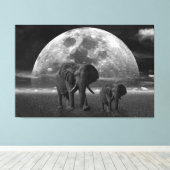象 キャンバスプリント (インサイチュ (ウッドフロア))