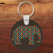 象 キーホルダー (正面)