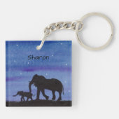 象 キーホルダー (裏面)