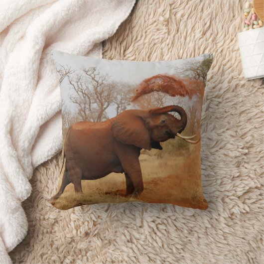 象 クッション (ブランケット)