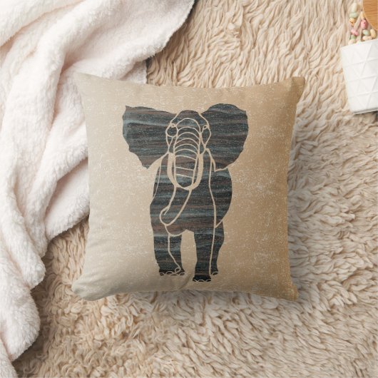 象 クッション (ブランケット)