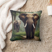 象 クッション (ブランケット)