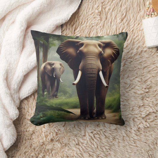 象 クッション (ブランケット)