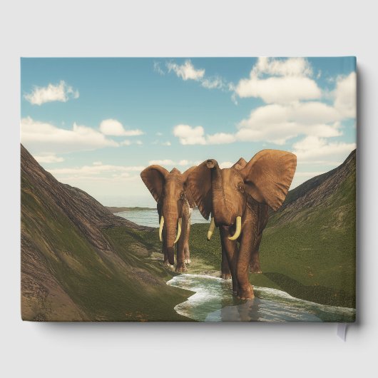 象 ゲストブック (裏面)