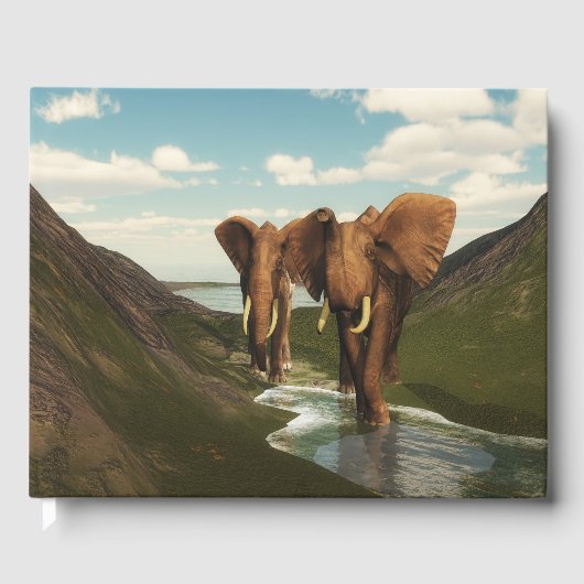 象 ゲストブック (正面)