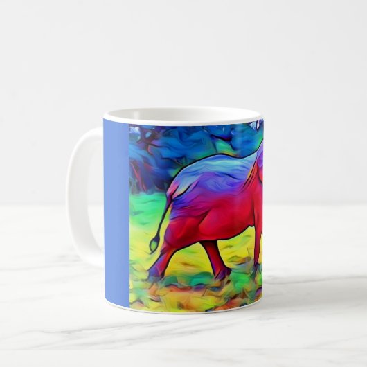 象 コーヒーマグカップ (正面左)