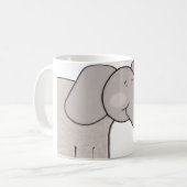 象 コーヒーマグカップ (正面左)
