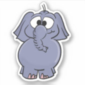 象 シール (正面)