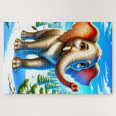 象 ジグソーパズル (横)