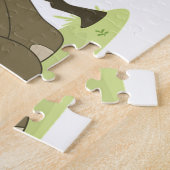 象 ジグソーパズル (側面)