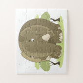 象 ジグソーパズル (縦)