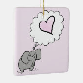 象 セラミックオーナメント (右)