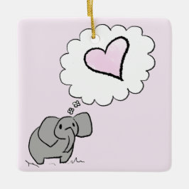 象 セラミックオーナメント