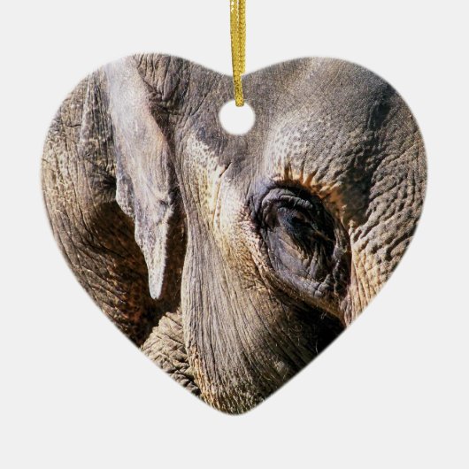 象 セラミックオーナメント (正面)