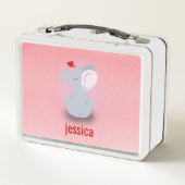 象(ハート) メタルランチボックス (裏面)