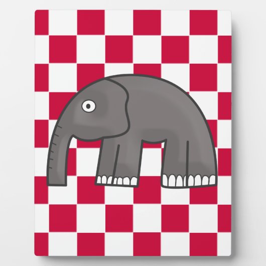 象 フォトプラーク (正面)