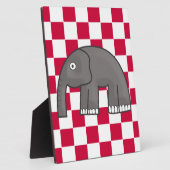 象 フォトプラーク (側面)