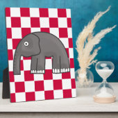 象 フォトプラーク (側面)