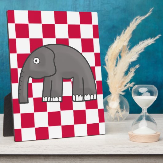 象 フォトプラーク (側面)