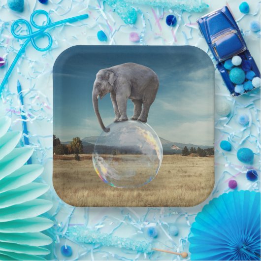 象 ペーパープレート (パーティー)