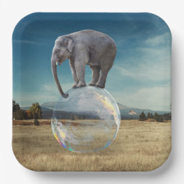 象 ペーパープレート