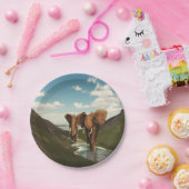 象 ペーパープレート (パーティー)