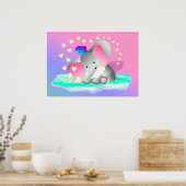 象 ポスター (キッチン)