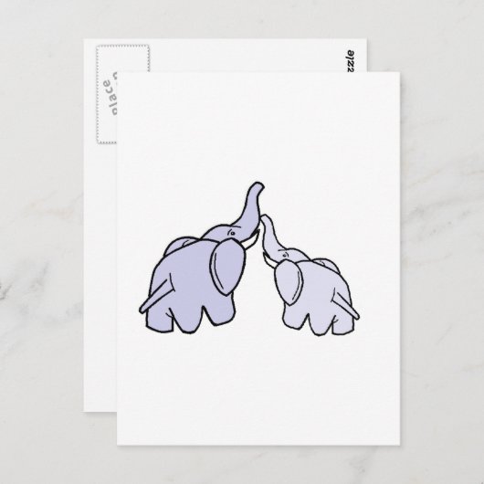 象 ポストカード (正面/裏面)