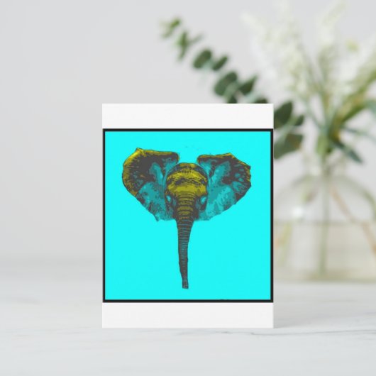 象 ポストカード (スタンド正面)