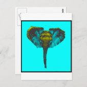 象 ポストカード (正面/裏面)