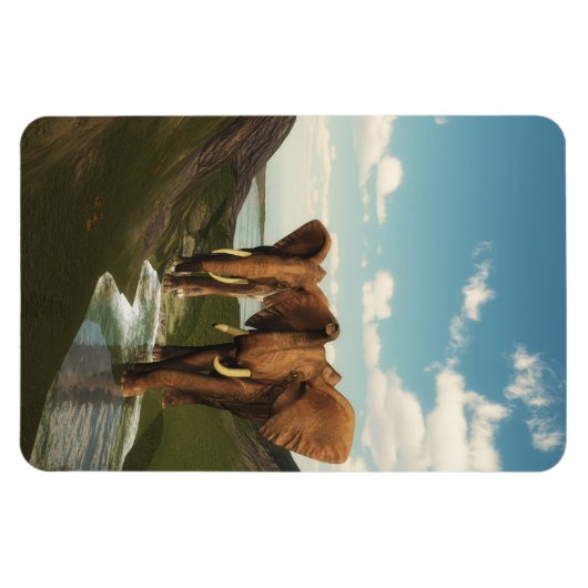 象 マグネット (横)