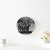 象 ラウンド壁時計 (ホーム)