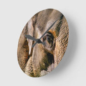 象 ラウンド壁時計 (傾斜)