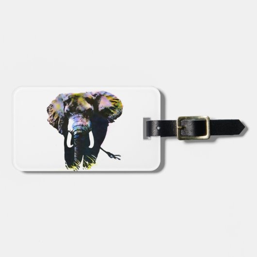 象 ラゲッジタグ (正面横)