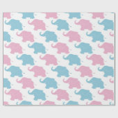 象 ラッピングペーパー (フラット)