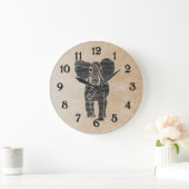 象 ラージ壁時計 (ホーム)