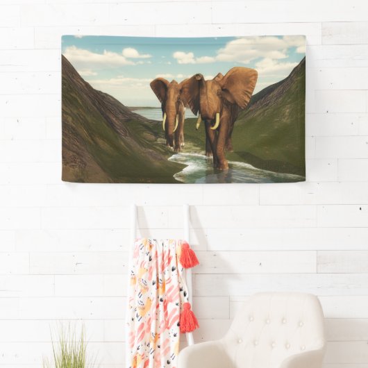 象 横断幕 (インサイチュ)