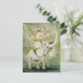 象.素晴おもしろいらしく、優しく、想像力に富んだ ポストカード (スタンド正面)