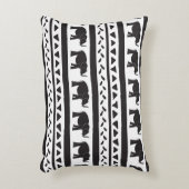 象、線、三角形、装飾的なシームレス。 アクセントクッション (正面(垂直))
