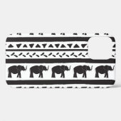 象、線、三角形、装飾的なシームレス。 Case-Mate iPhoneケース (裏面 (横))